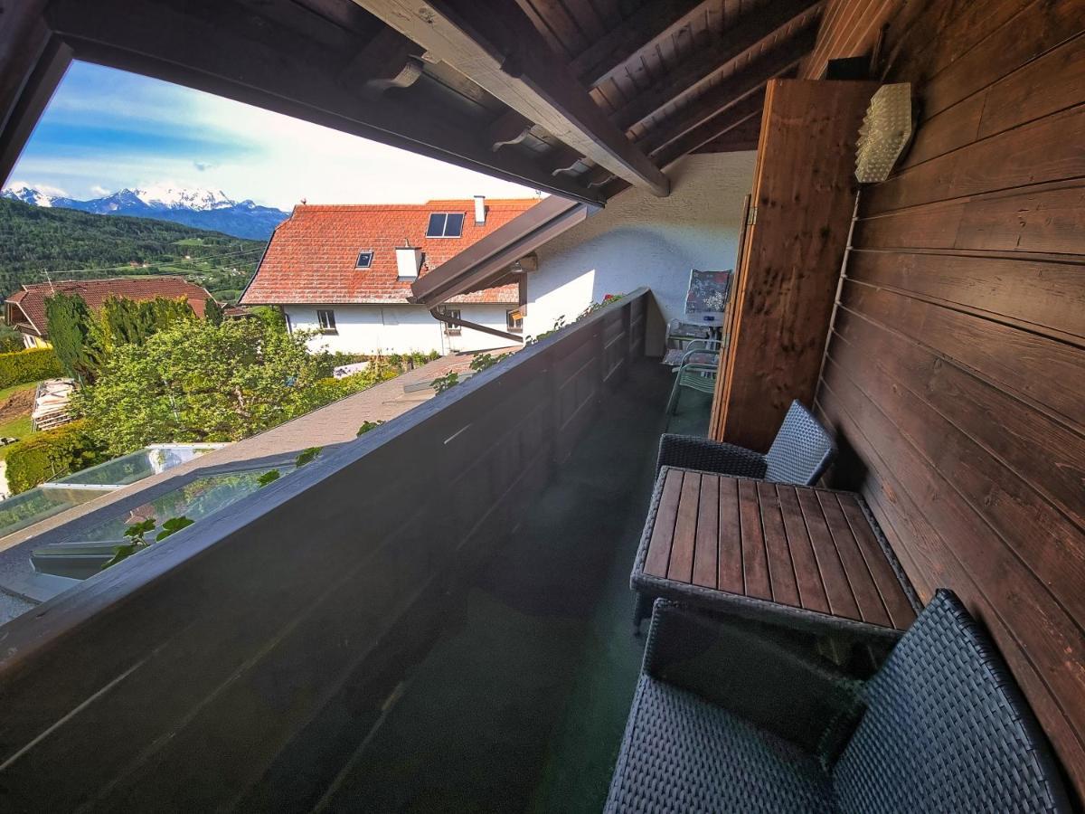 Gaestehaus Auf Der Hoehe Keutschach am See Buitenkant foto