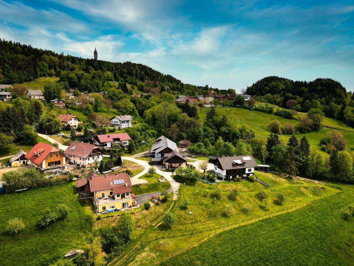 Gaestehaus Auf Der Hoehe Keutschach am See Buitenkant foto